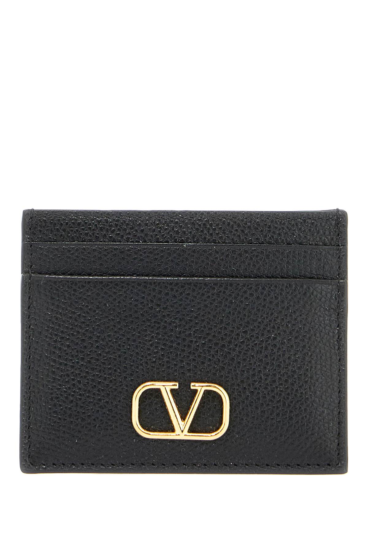 Shop Valentino Card Holder\n\nvlogo Signature In Black