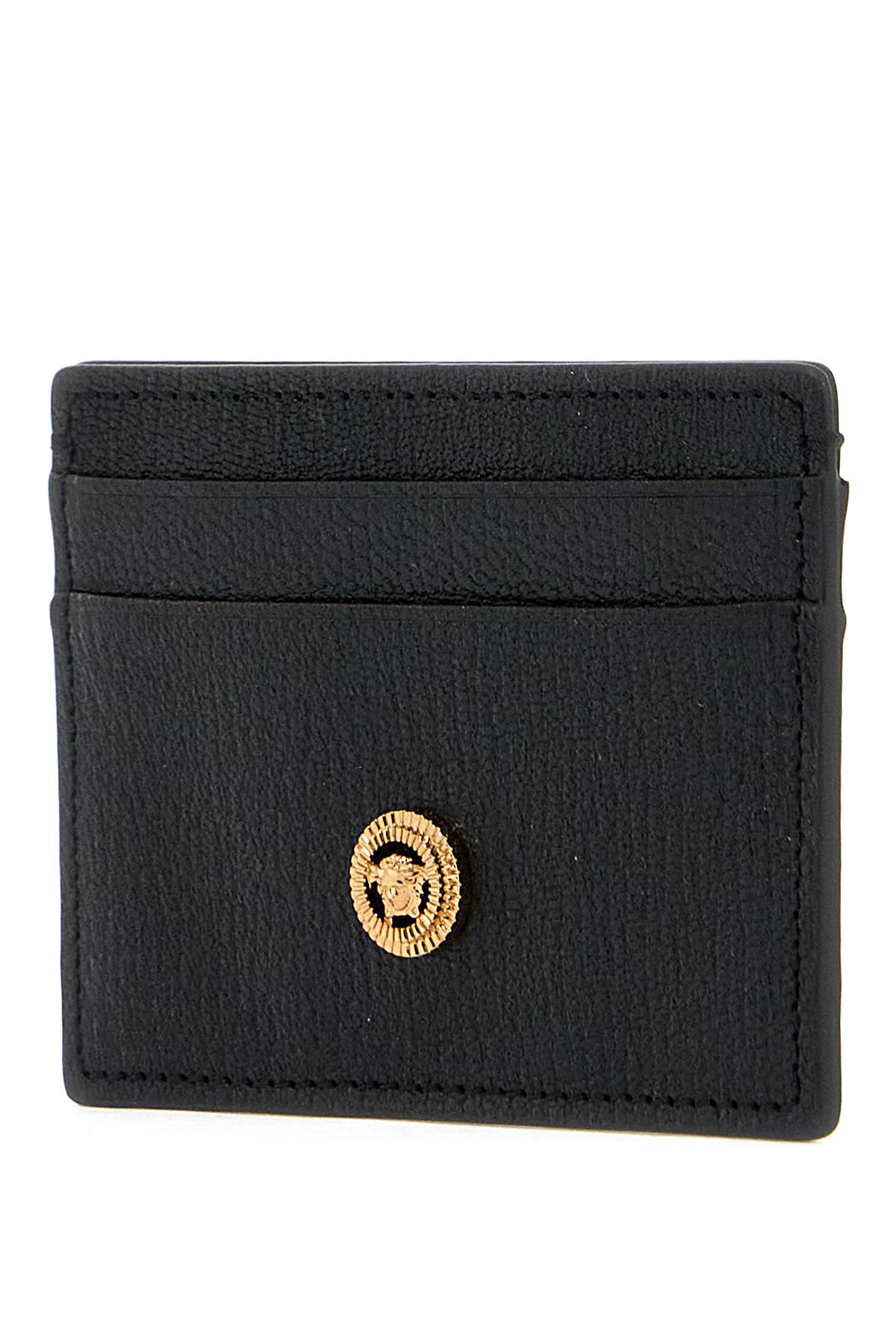 Shop Versace Medusa Biggie Card In Black