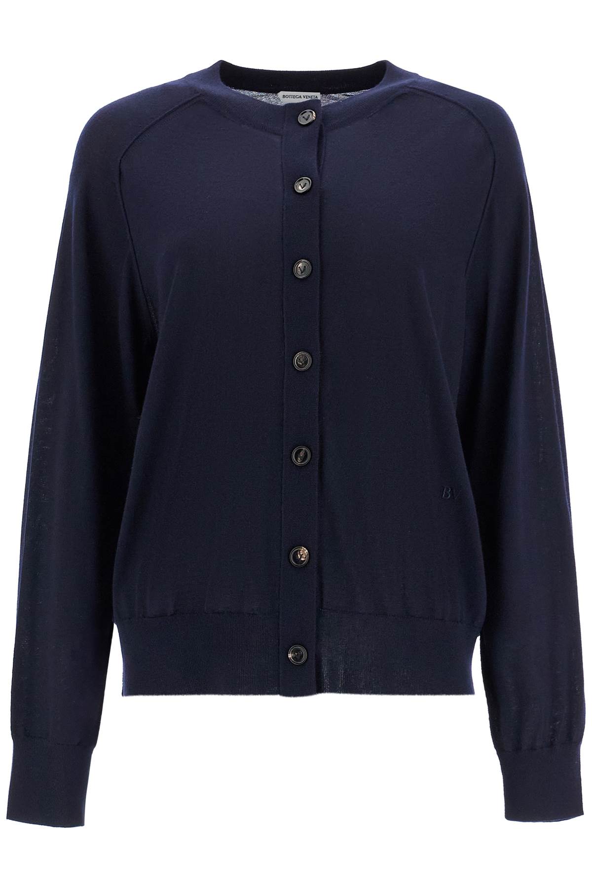 Shop Bottega Veneta Cashmere Cardigan For In Blue