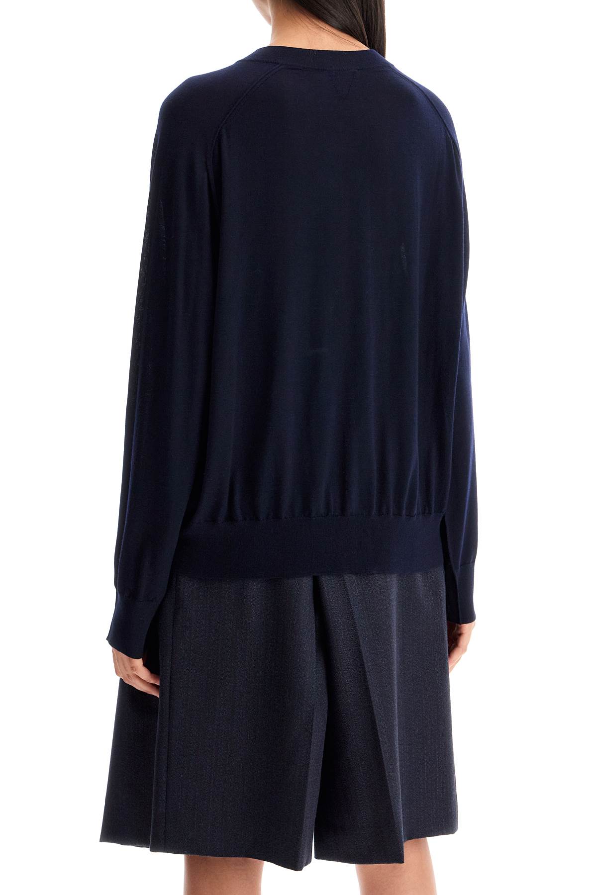 Shop Bottega Veneta Cashmere Cardigan For In Blue