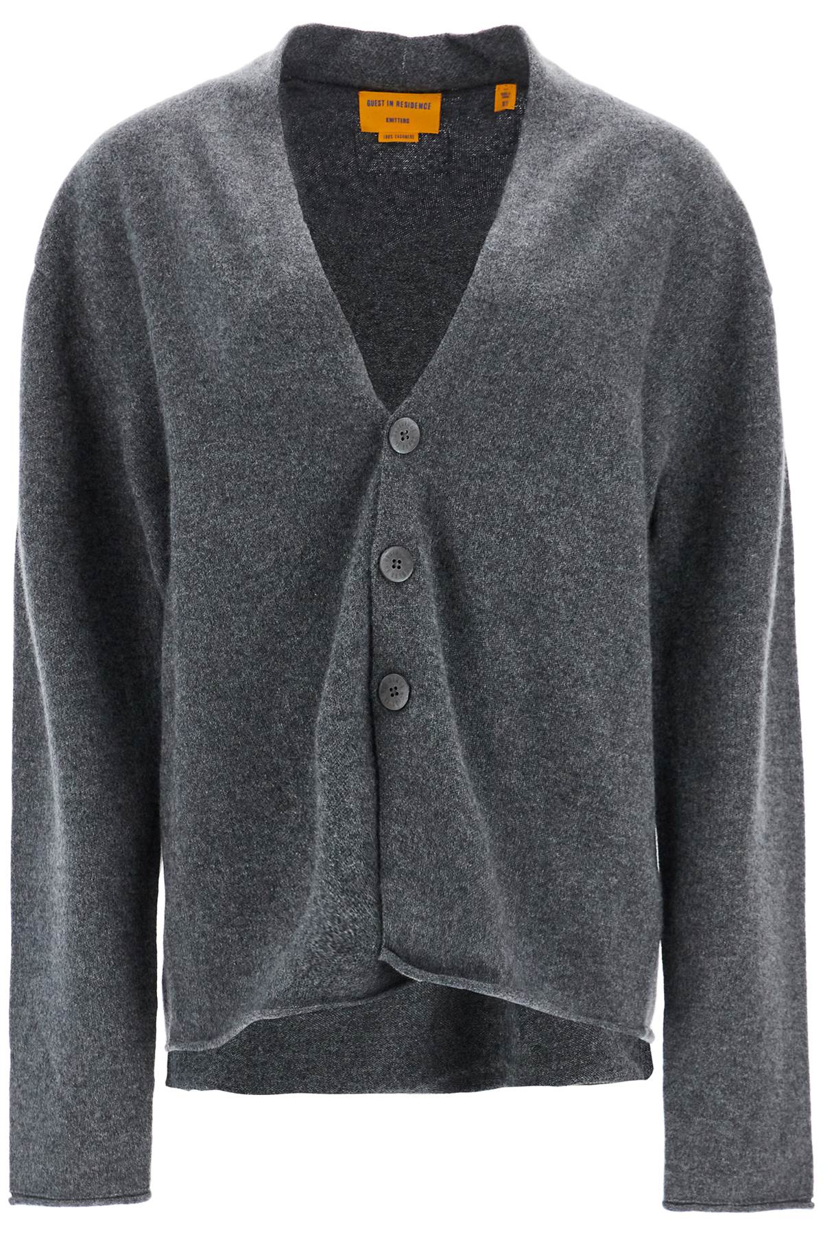 Shop Guest In Residence Pure Cashmere Cardigan For In Grey