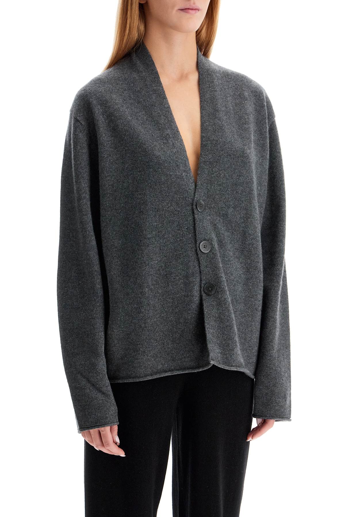 Shop Guest In Residence Pure Cashmere Cardigan For In Grey