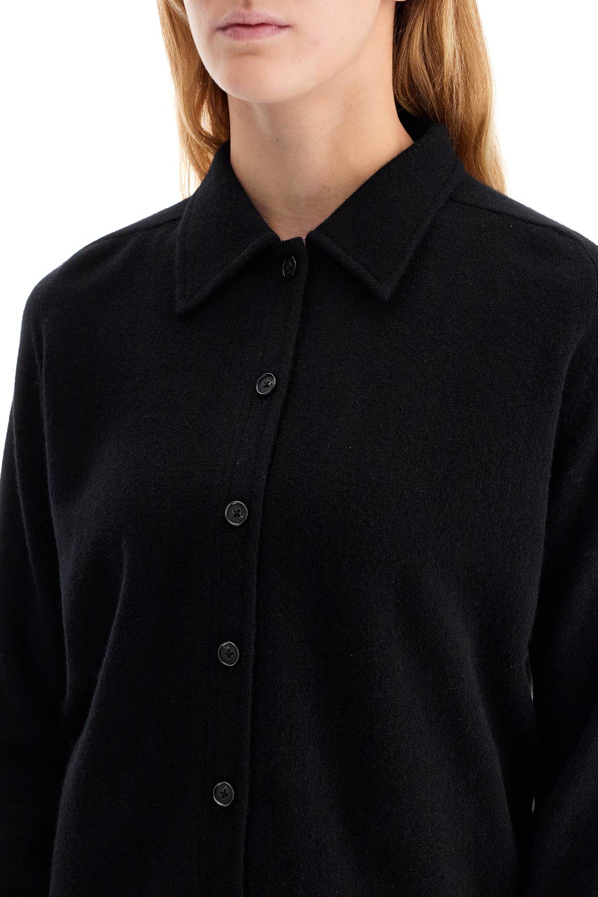 Shop Totême Cashmere Cardigan For In Black