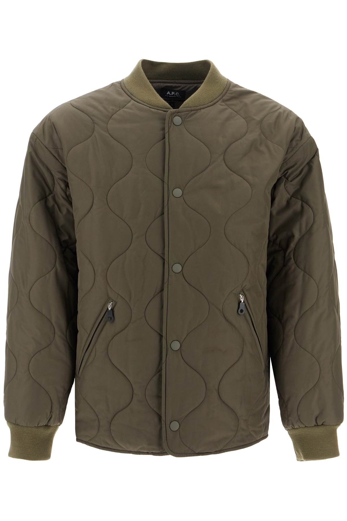 Shop Apc Ine\n\nquilted Flo In Khaki