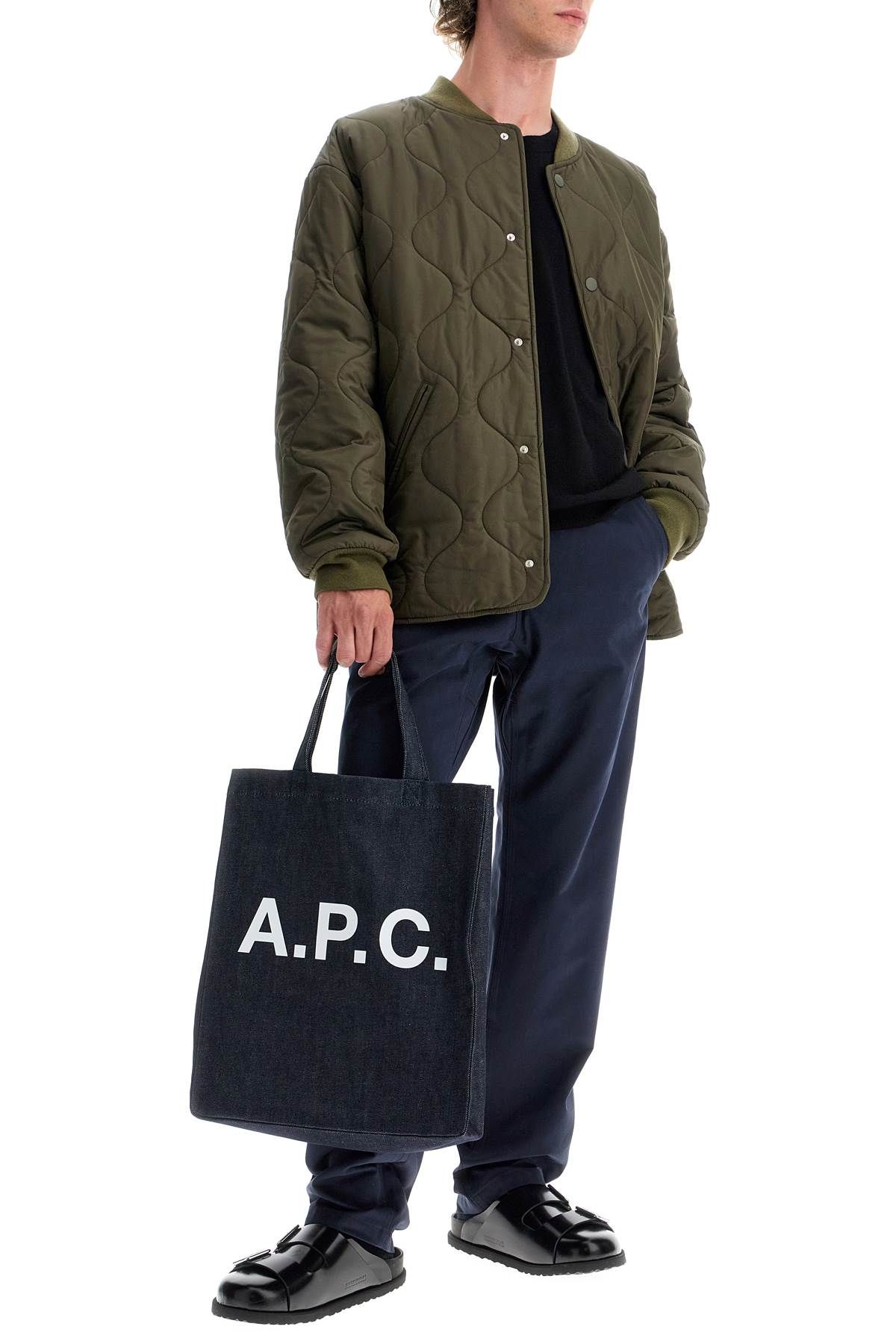 Shop Apc Ine\n\nquilted Flo In Khaki