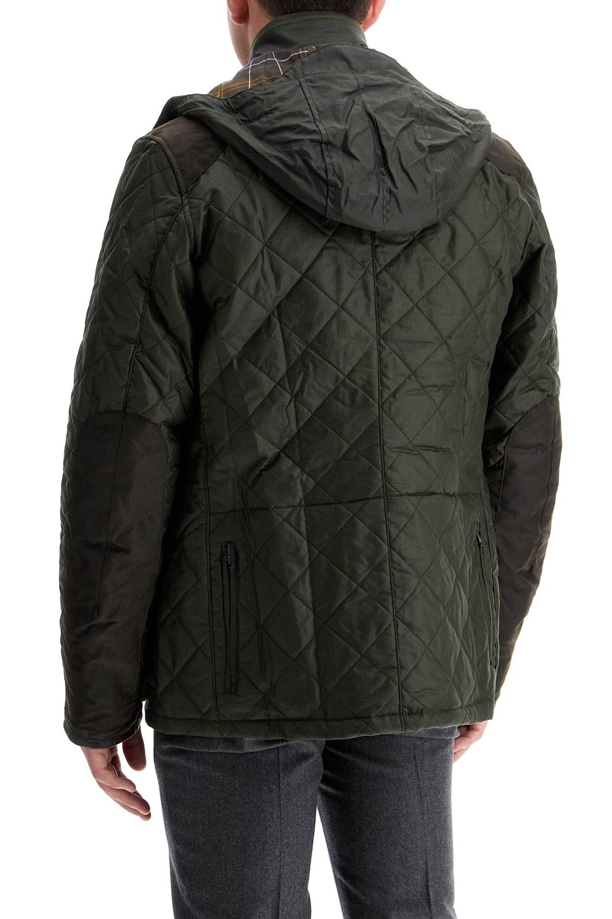 Shop Barbour X Tokito Jacket With Quilted Wax Finish In Green