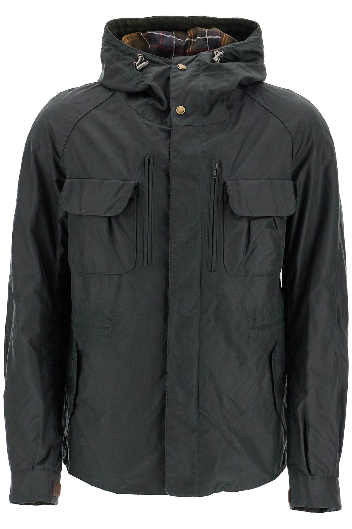 Shop Barbour X Tokito Raincoat With Waxed Finish In Green