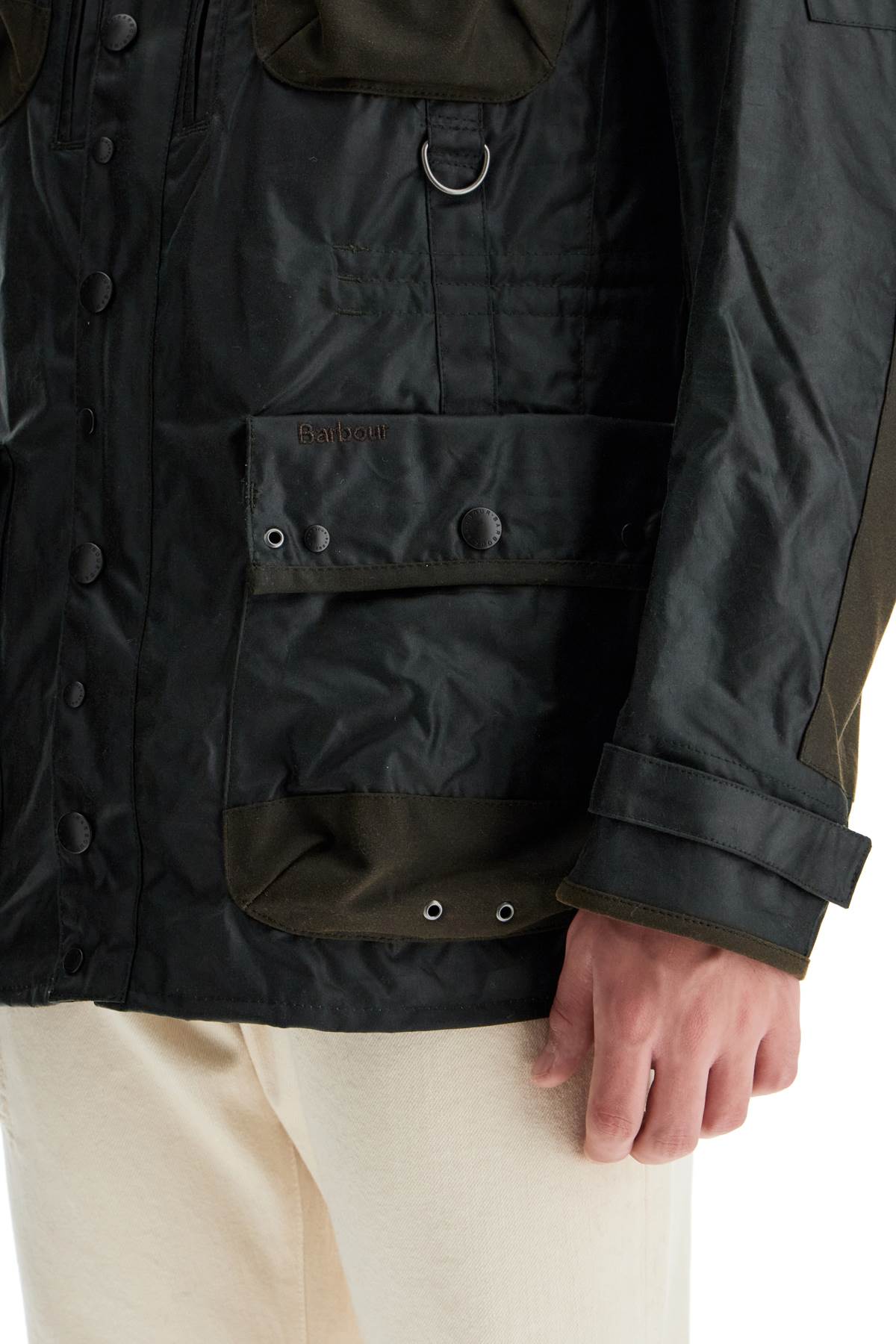 Shop Barbour X Tokito Waxed Jacket In Neutro