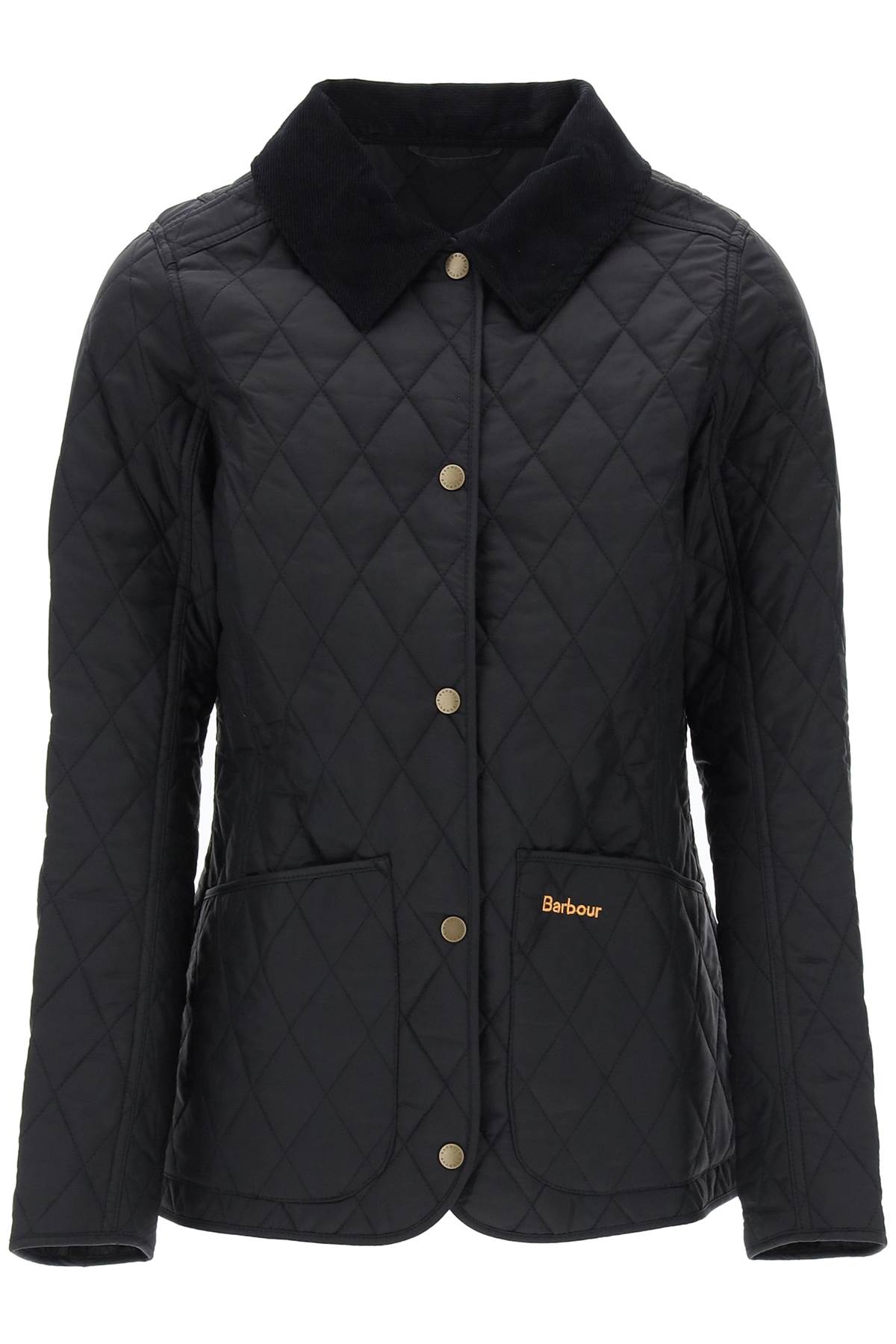 Shop Barbour Quilted Annand In Black