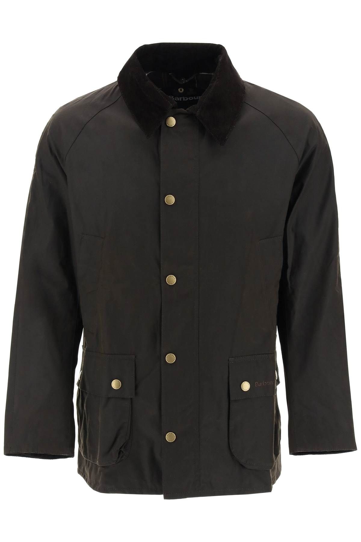 Shop Barbour Ashby Waxed Jacket In Green