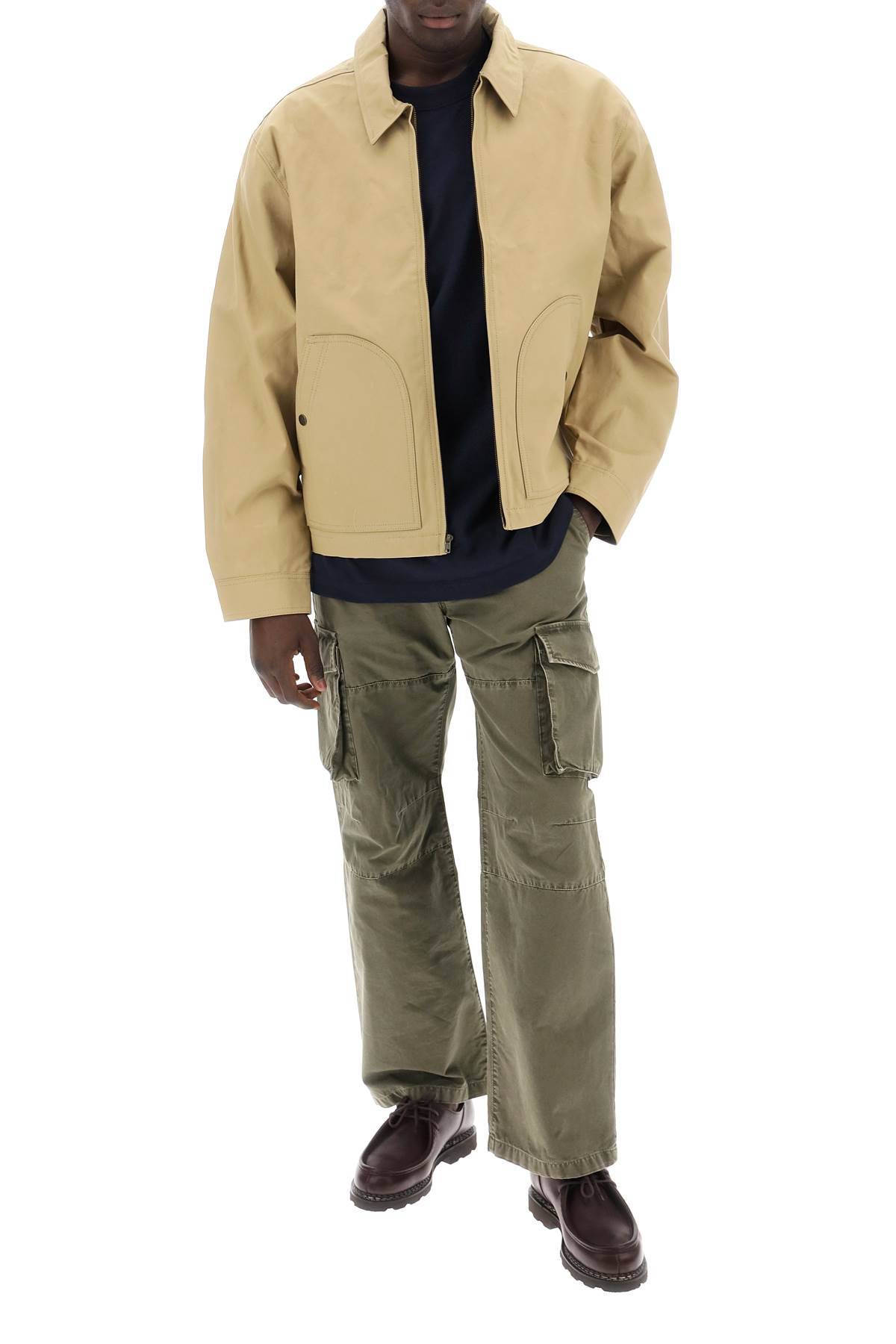 Shop Filson Ranger Crewman Jacket In Beige