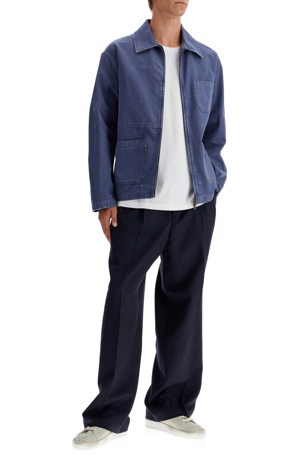 Shop Golden Goose Mackenzie Workwear In Blue