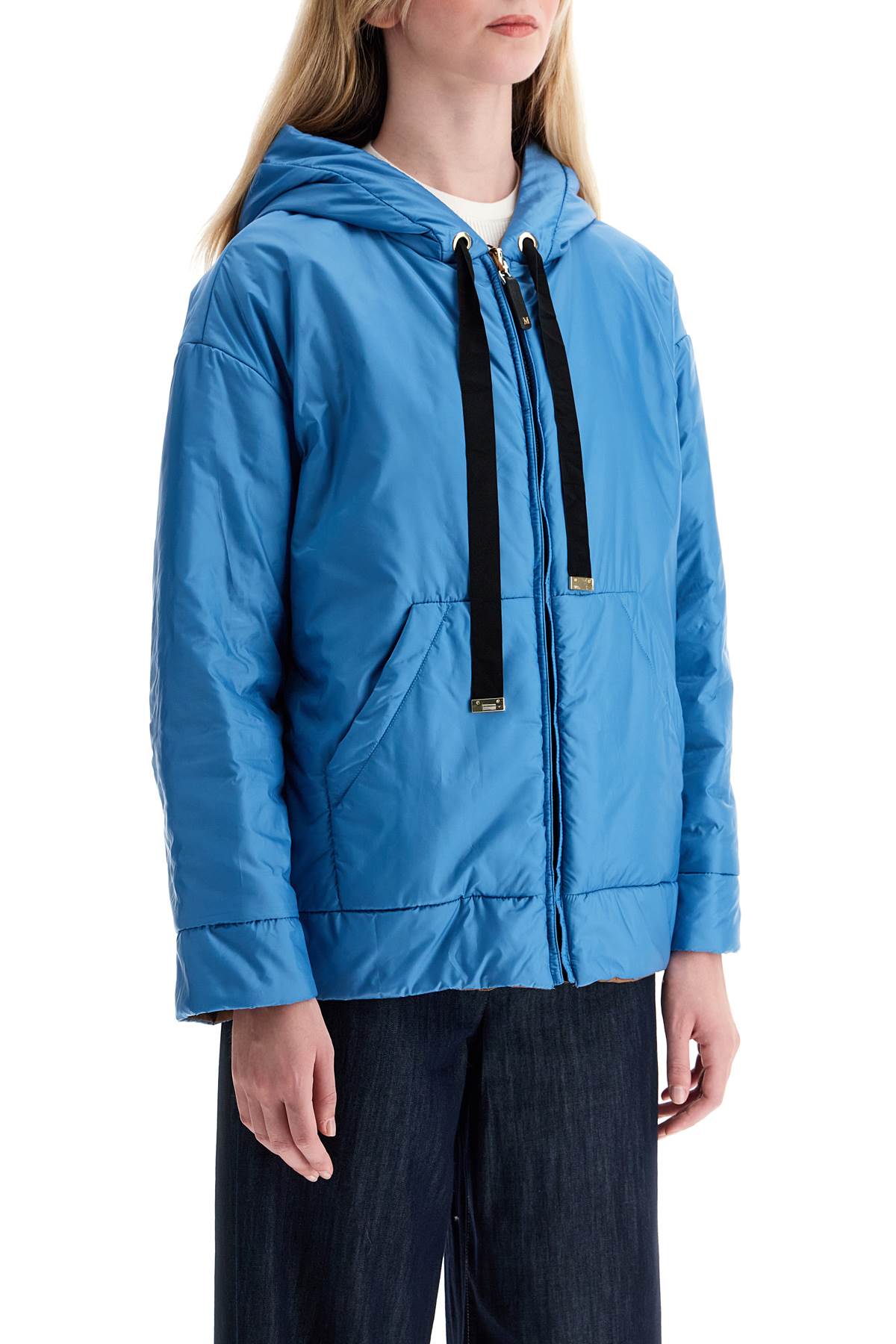 MAX MARA THE CUBE ANTI-DROP CANVAS JACKET 