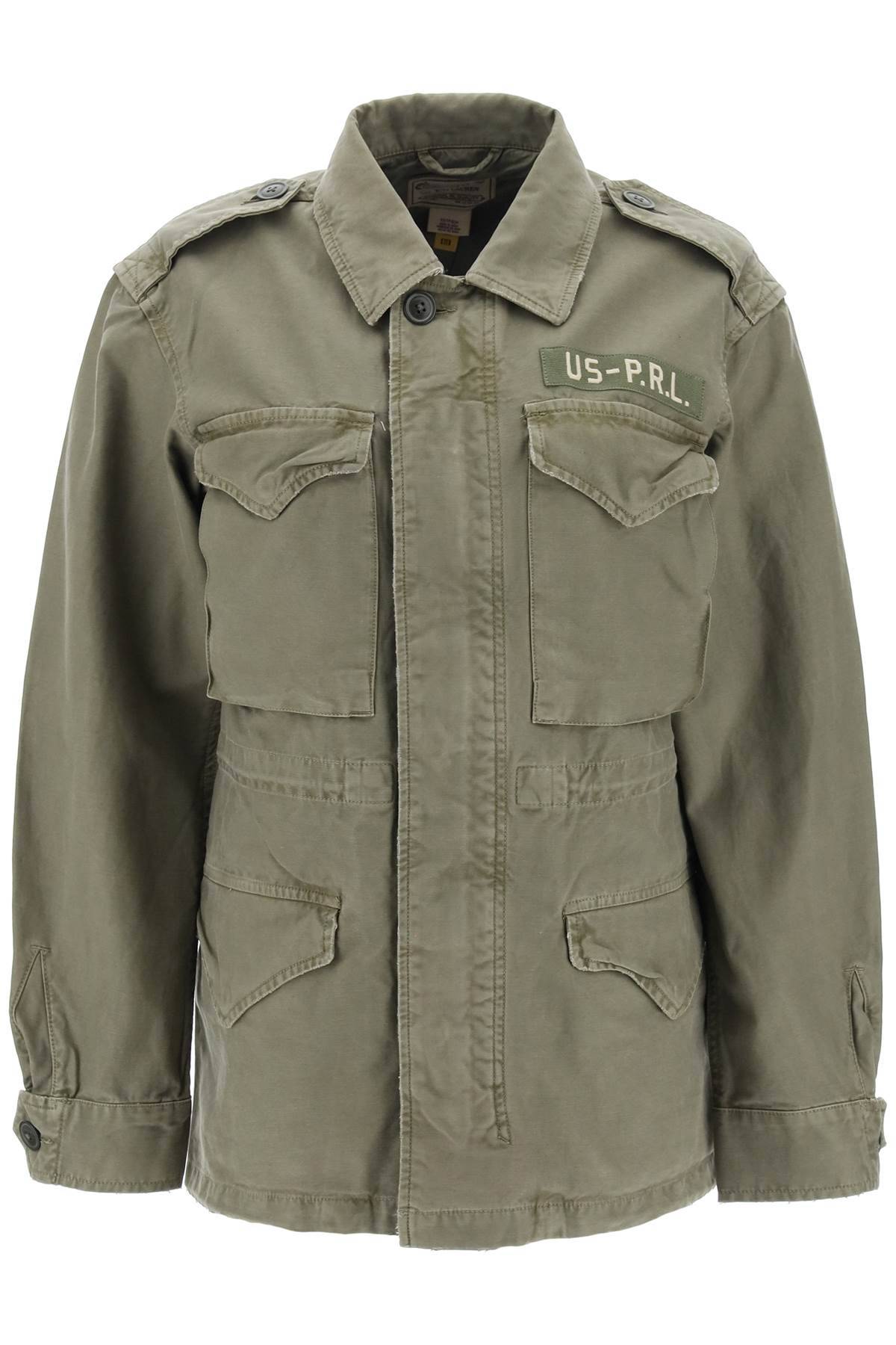 POLO RALPH LAUREN cotton military jacket