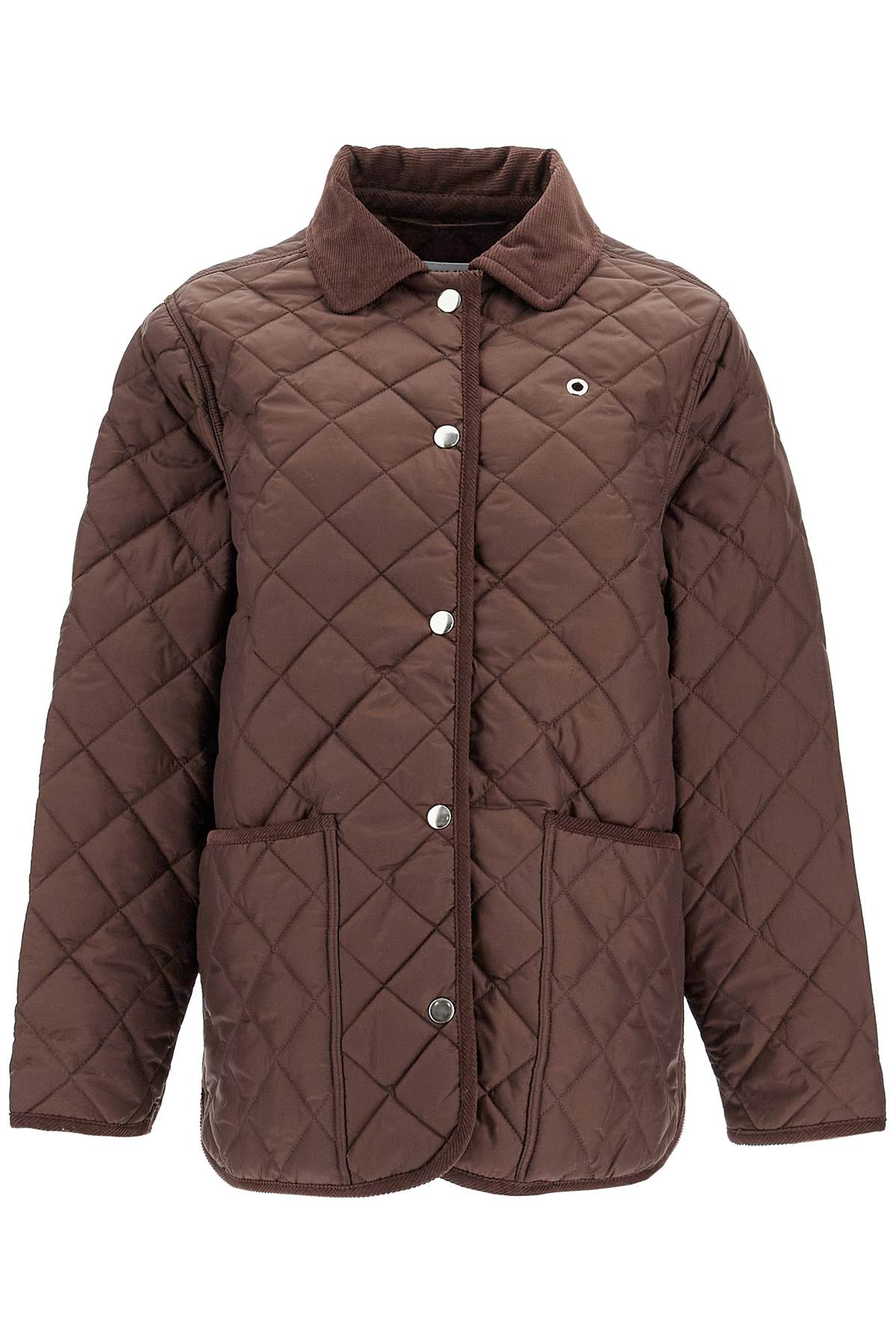 Shop Saks Potts Aiden Quilted In Brown