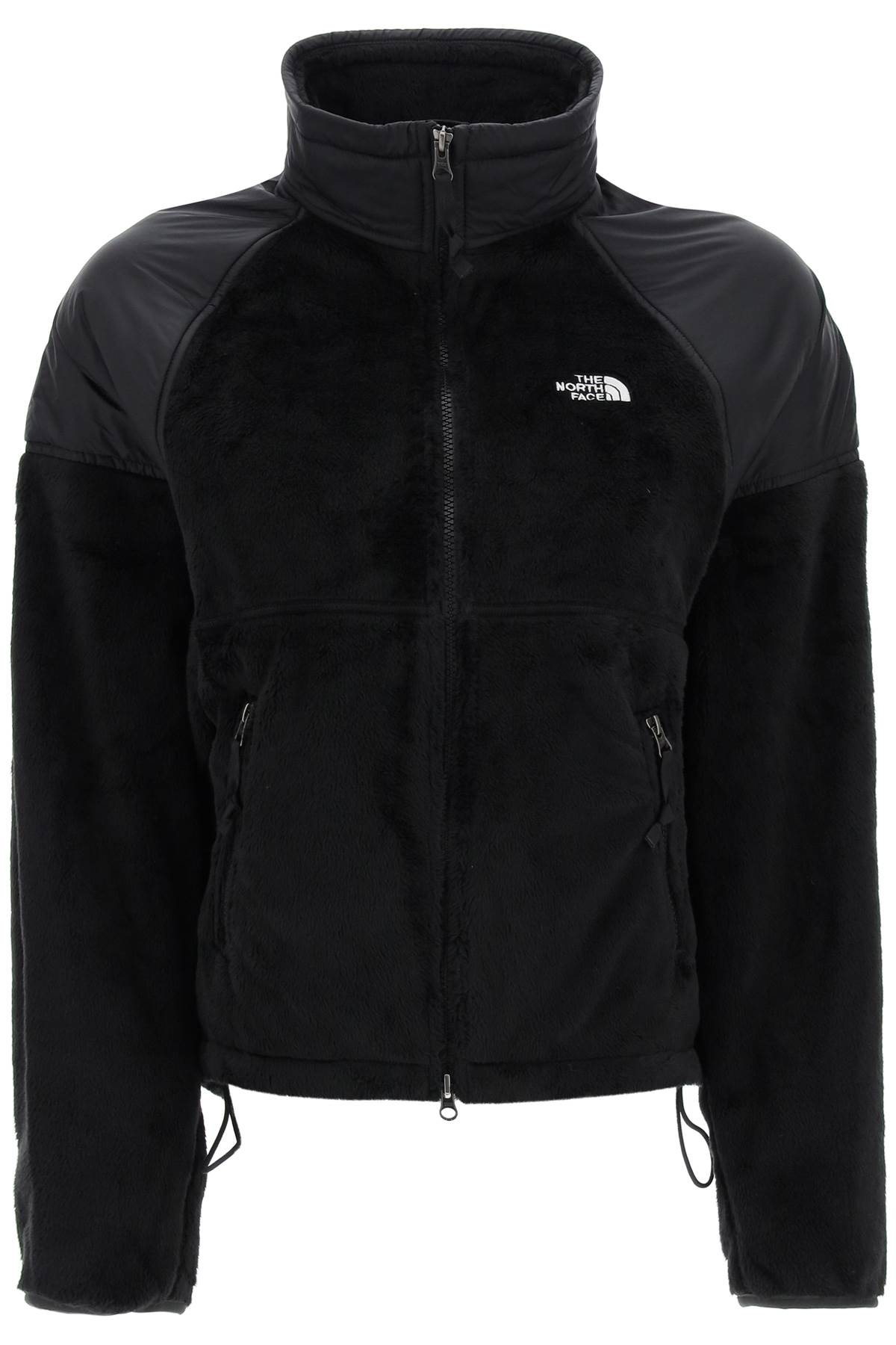 Shop The North Face Versa Velour Jacket In Recycled Fleece And Risptop In Black