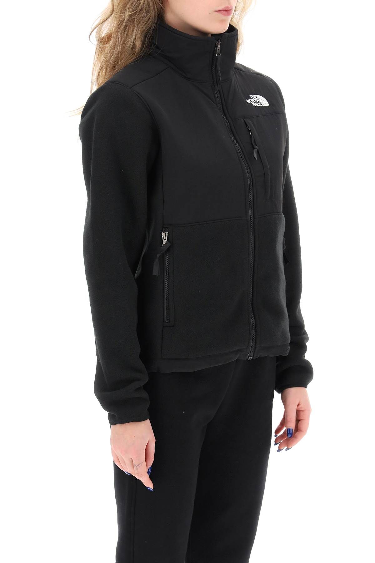Shop The North Face Denali Jacket In Fleece And Nylon In Black