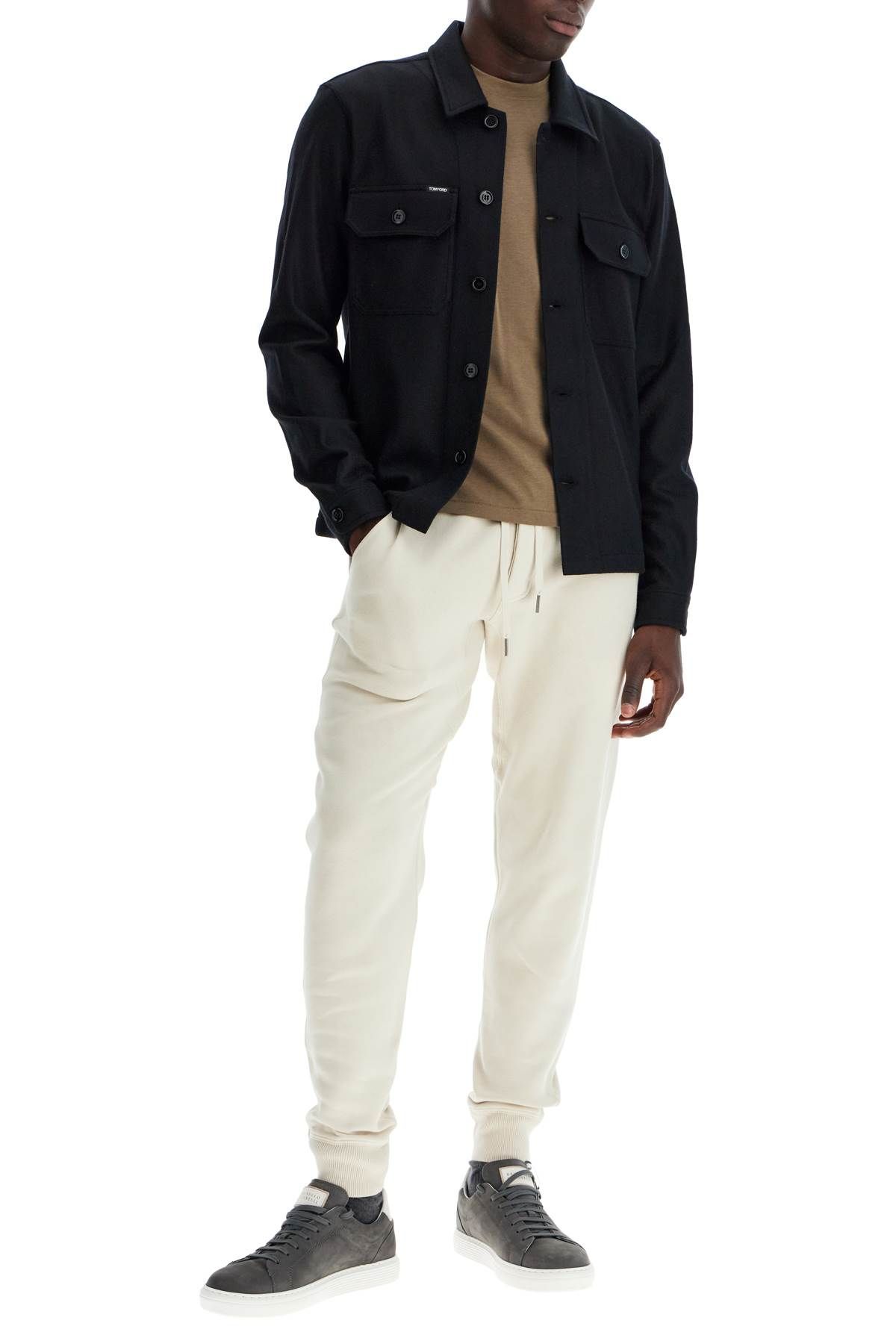 Shop Tom Ford Cashmere Jacket For Men In Black