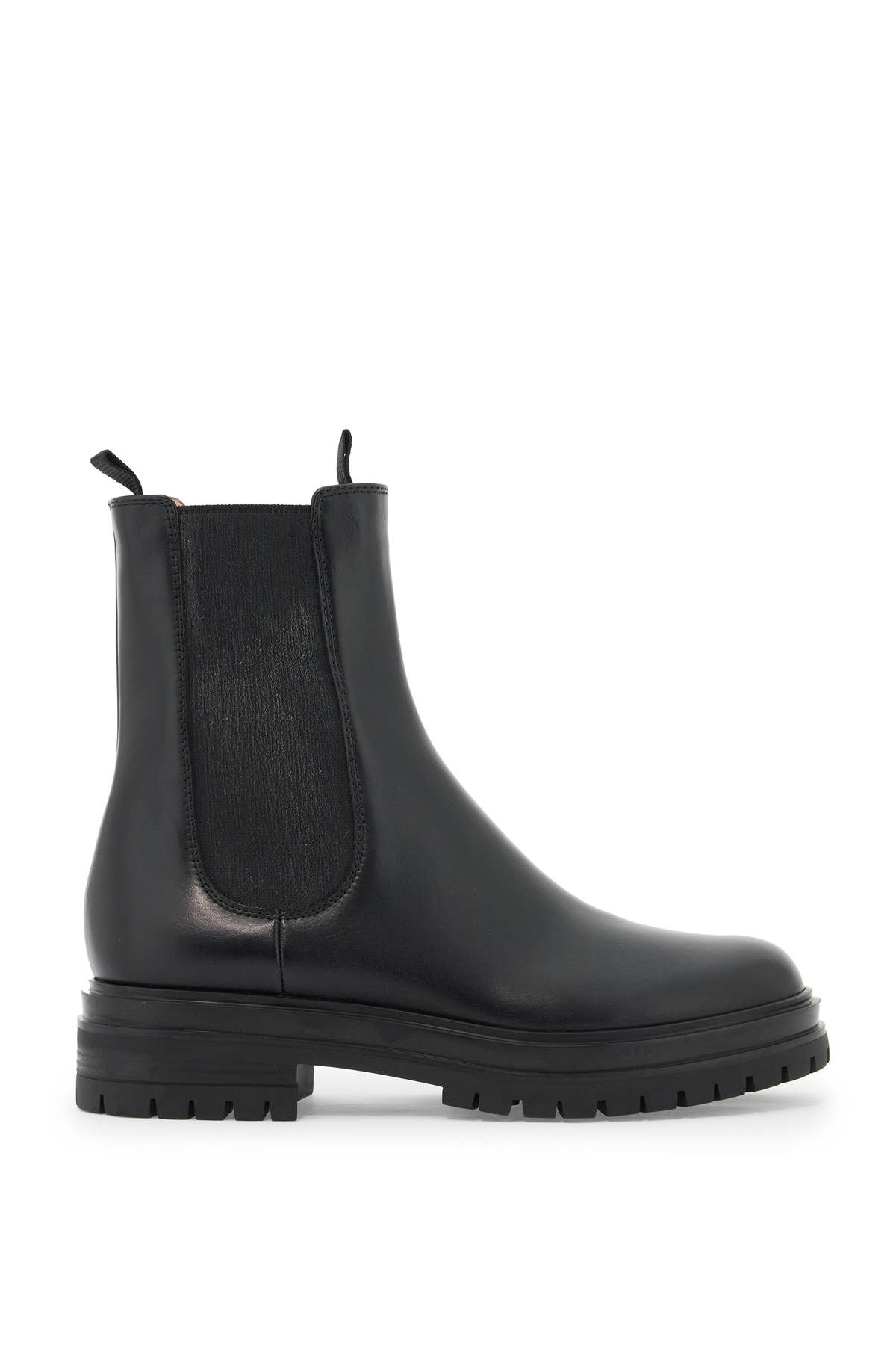 Shop Gianvito Rossi Chester Chelsea Boots In Black