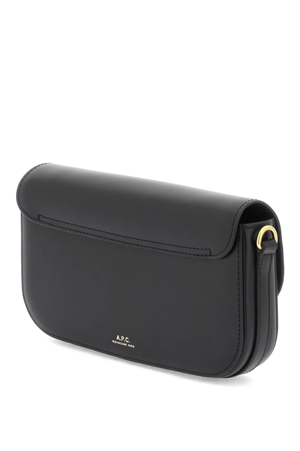 Shop Apc Grace Clutch Hand In Black