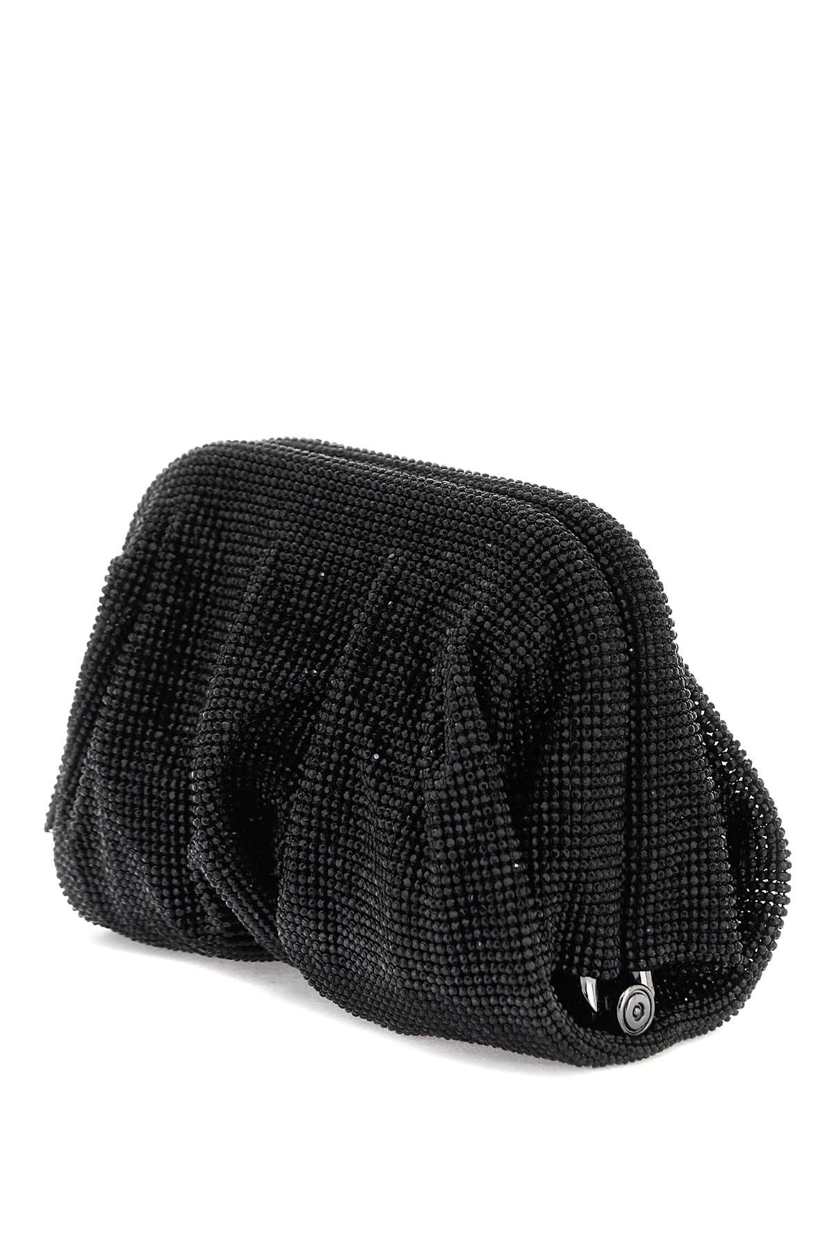 Shop Benedetta Bruzziches Venus La Petite Clutch In Black