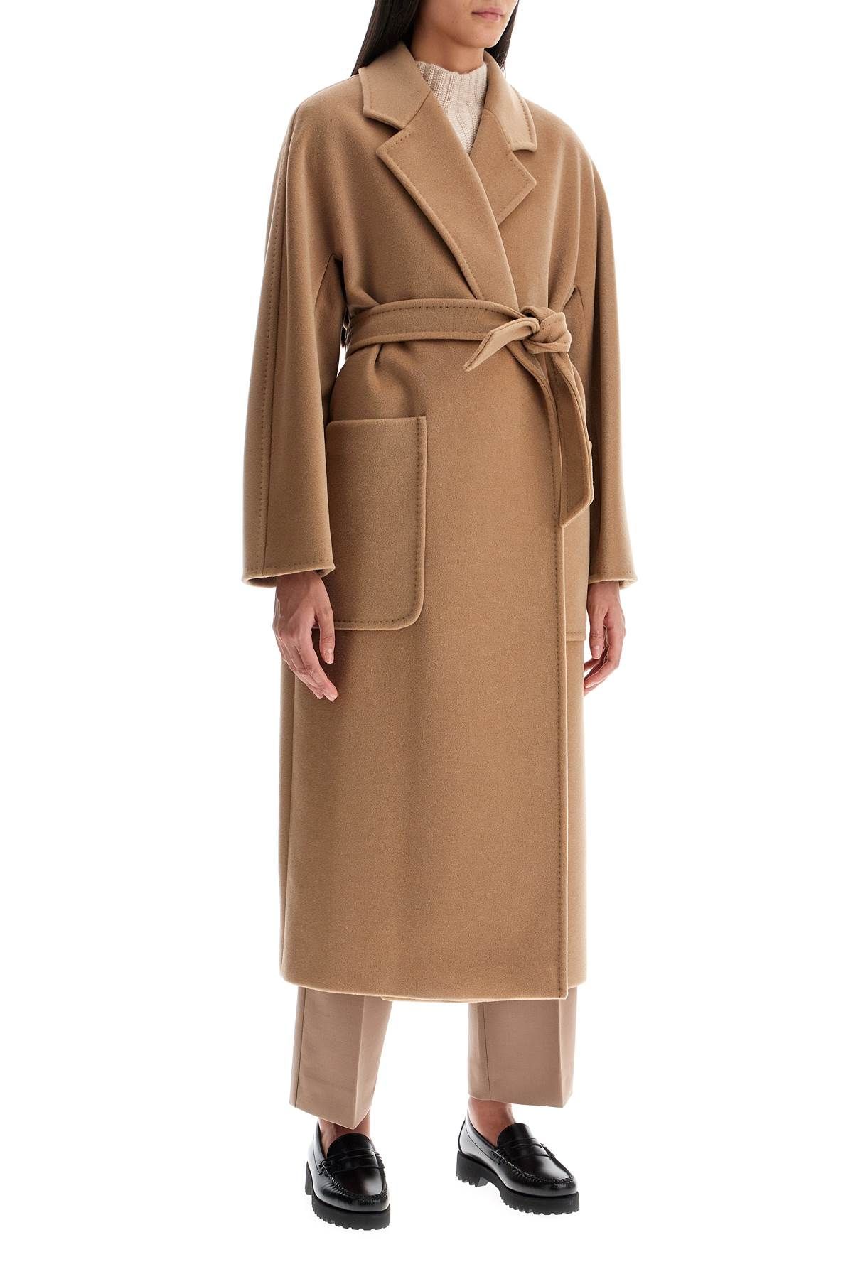 MAX MARA LOCRI ROBE COAT WITH WRAP 