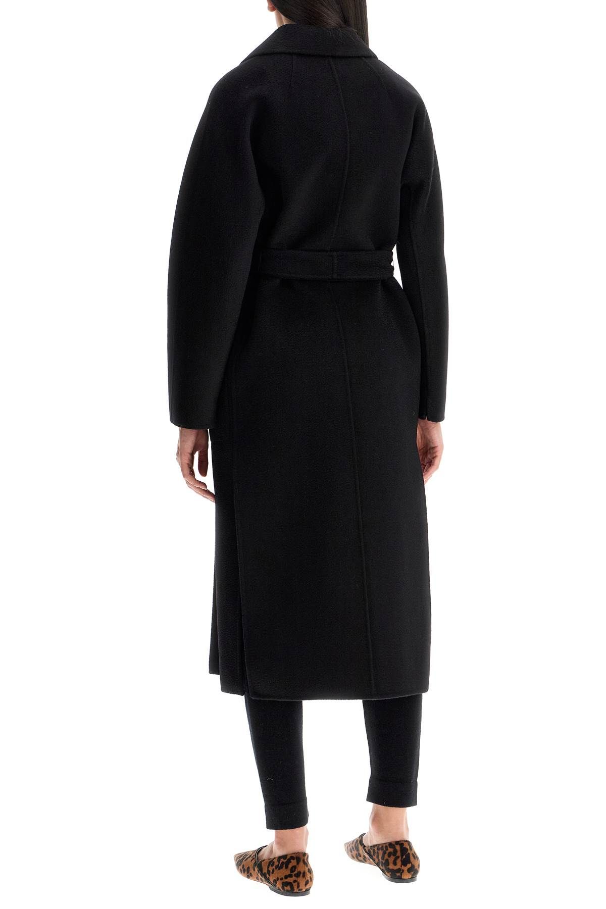 Shop 's Max Mara 'amore' Robe Coat In Black