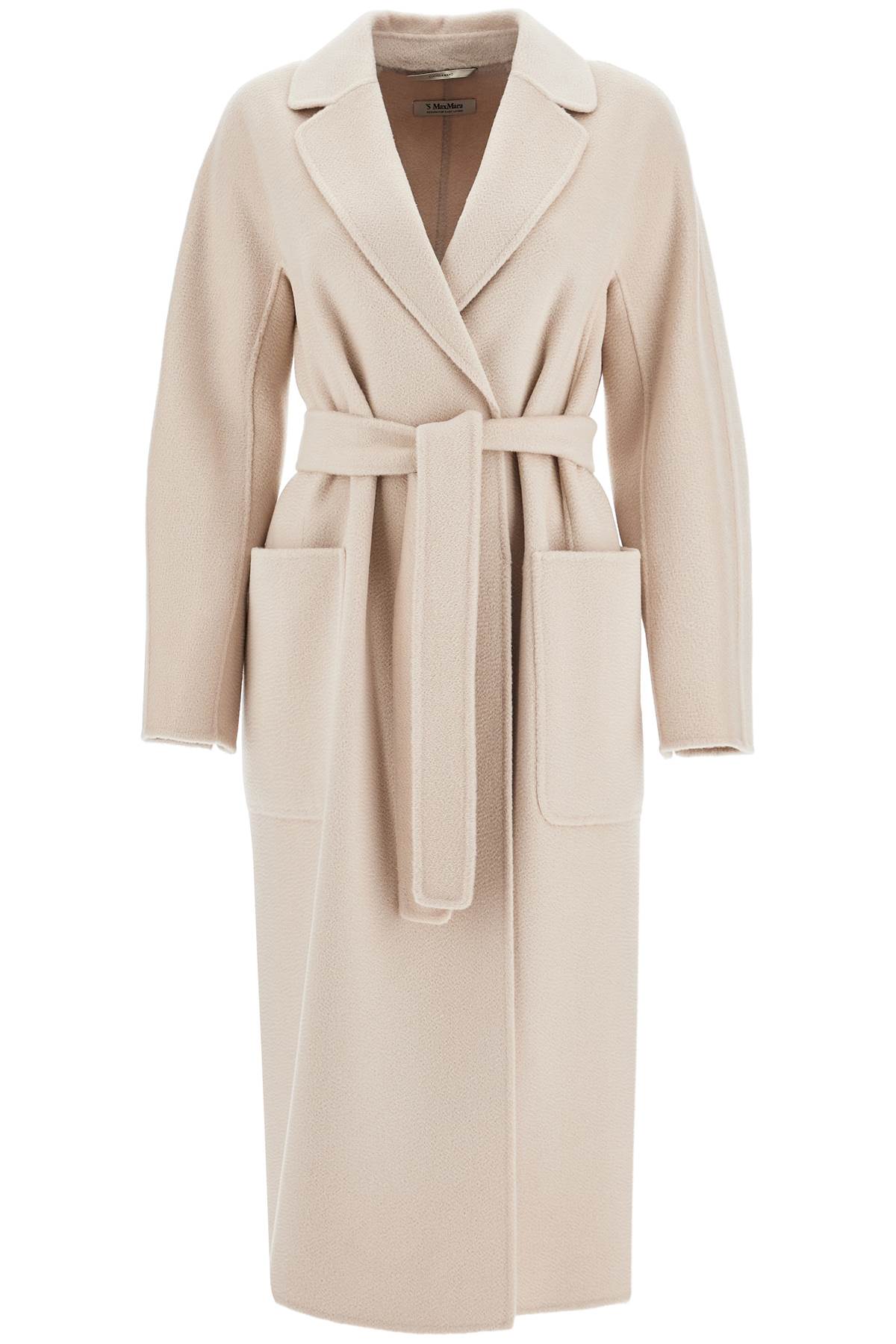 Shop 's Max Mara 'amore' Robe Coat In White