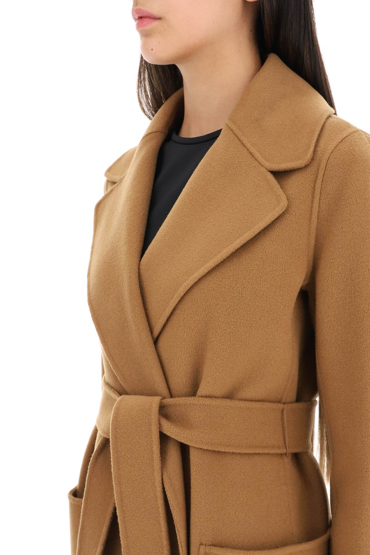 Shop 's Max Mara Paolore Wool Coat In Beige