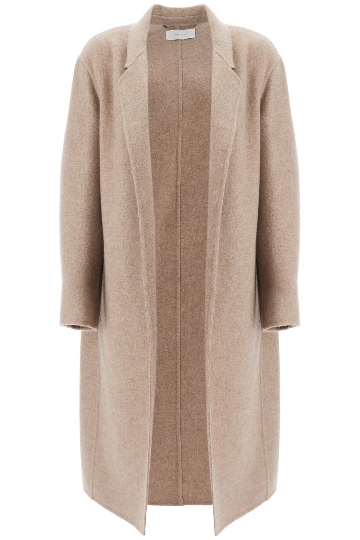 Shop The Row Open Coat Fedra In Beige