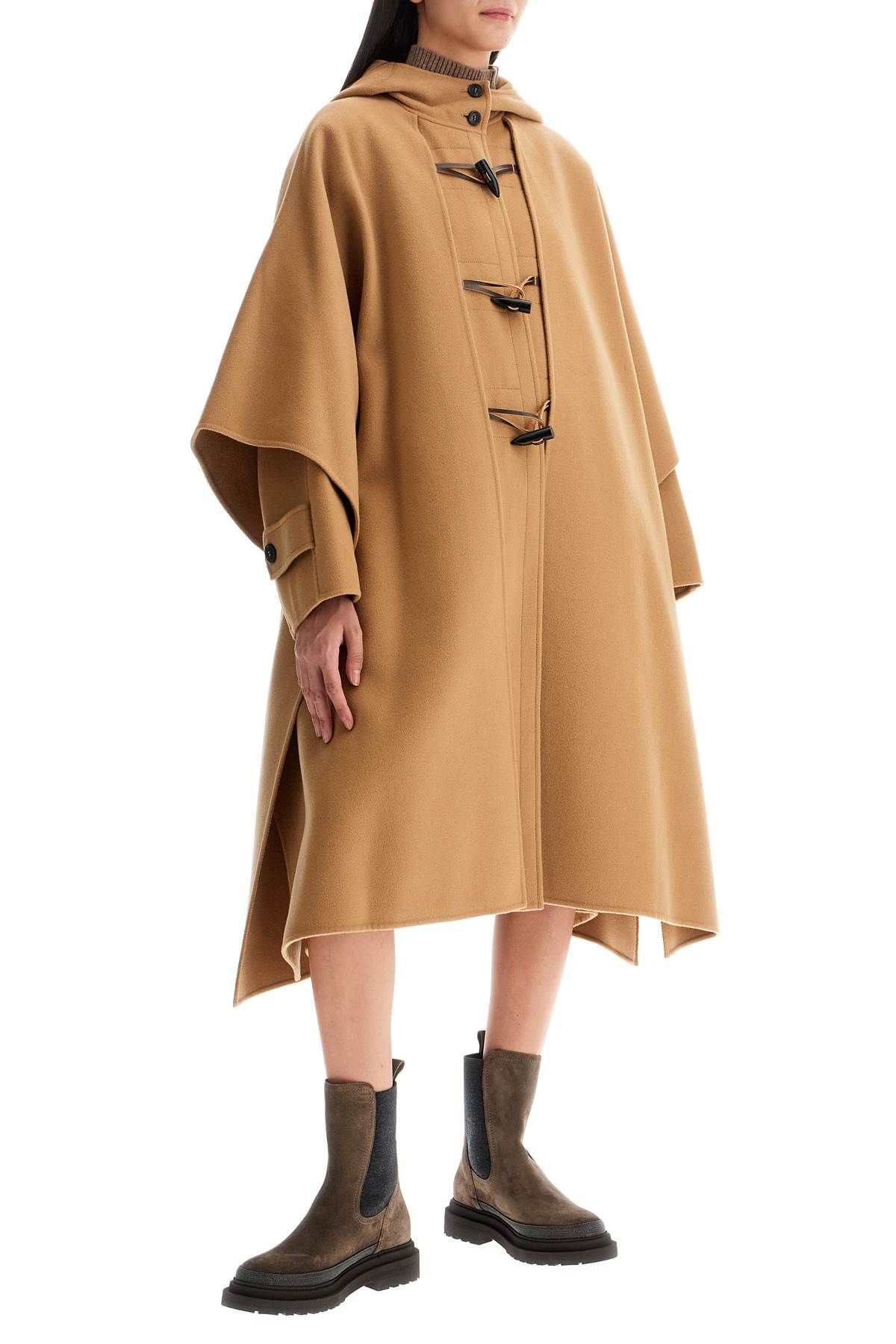 Shop Weekend Max Mara 'nico' Cape Coat In Beige