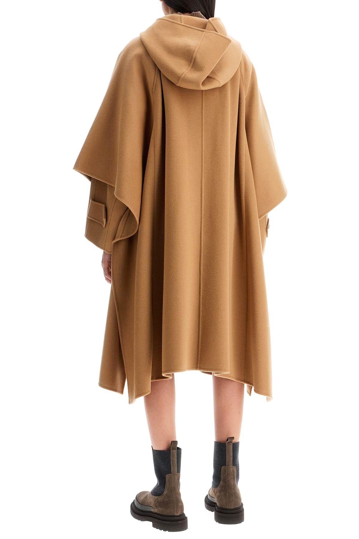 Shop Weekend Max Mara 'nico' Cape Coat In Beige