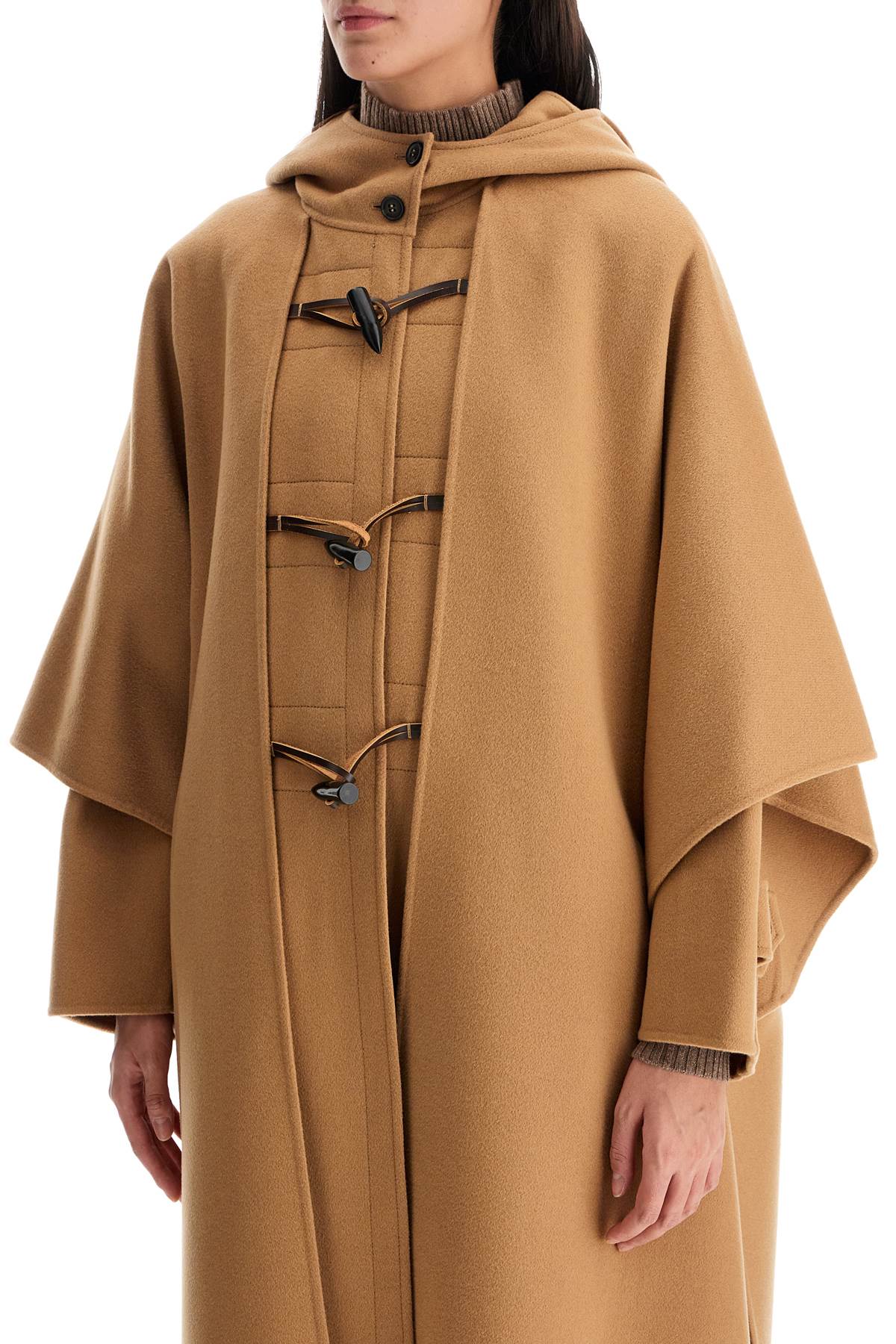 Shop Weekend Max Mara 'nico' Cape Coat In Beige