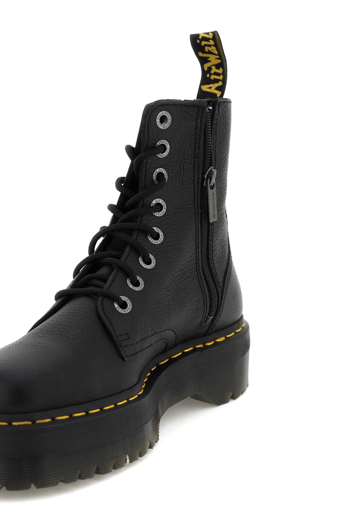 Shop Dr. Martens' Jadon Iii Combat Boots In Black