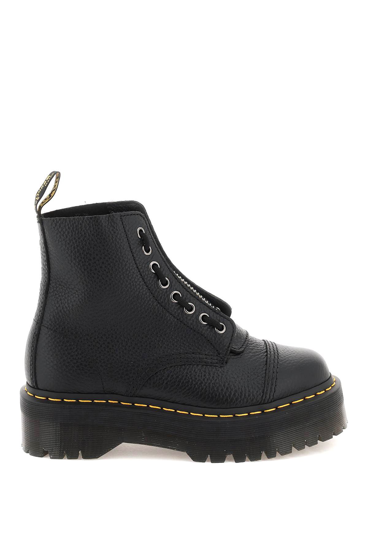 Shop Dr. Martens' Sinclair Combat Boots In Black