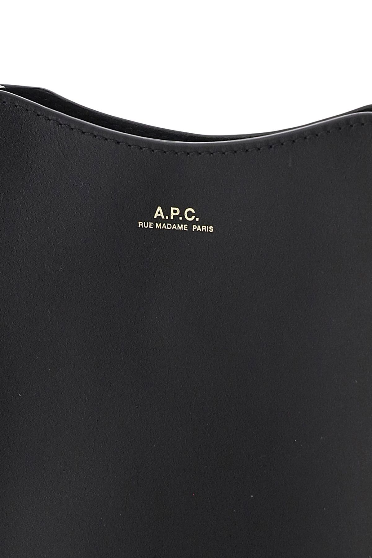 Shop Apc Jamie Mini Bag Neck Pouch In Black