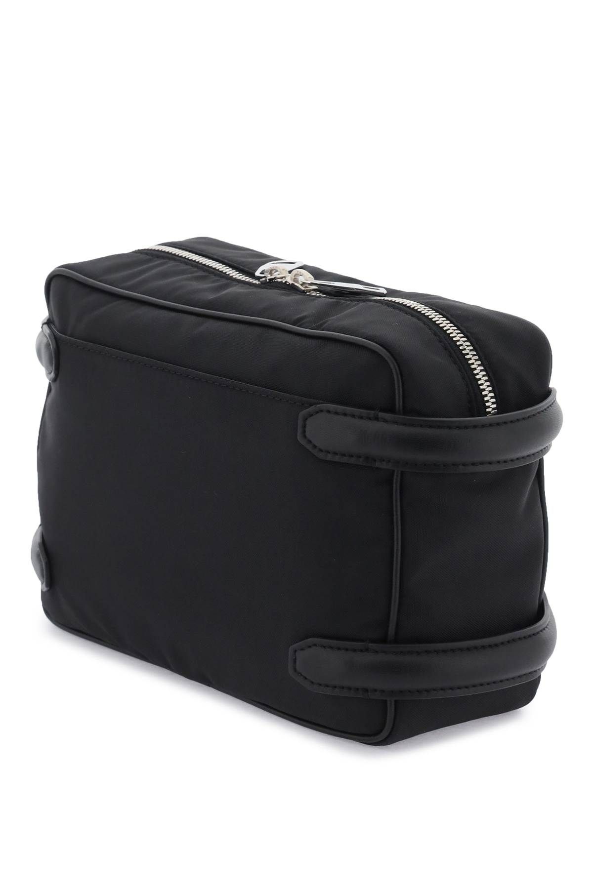 Shop Alexander Mcqueen Harness Camera Bag In Black
