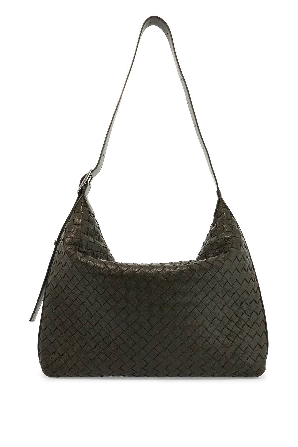 Shop Bottega Veneta Medium Traveler Bag In Khaki