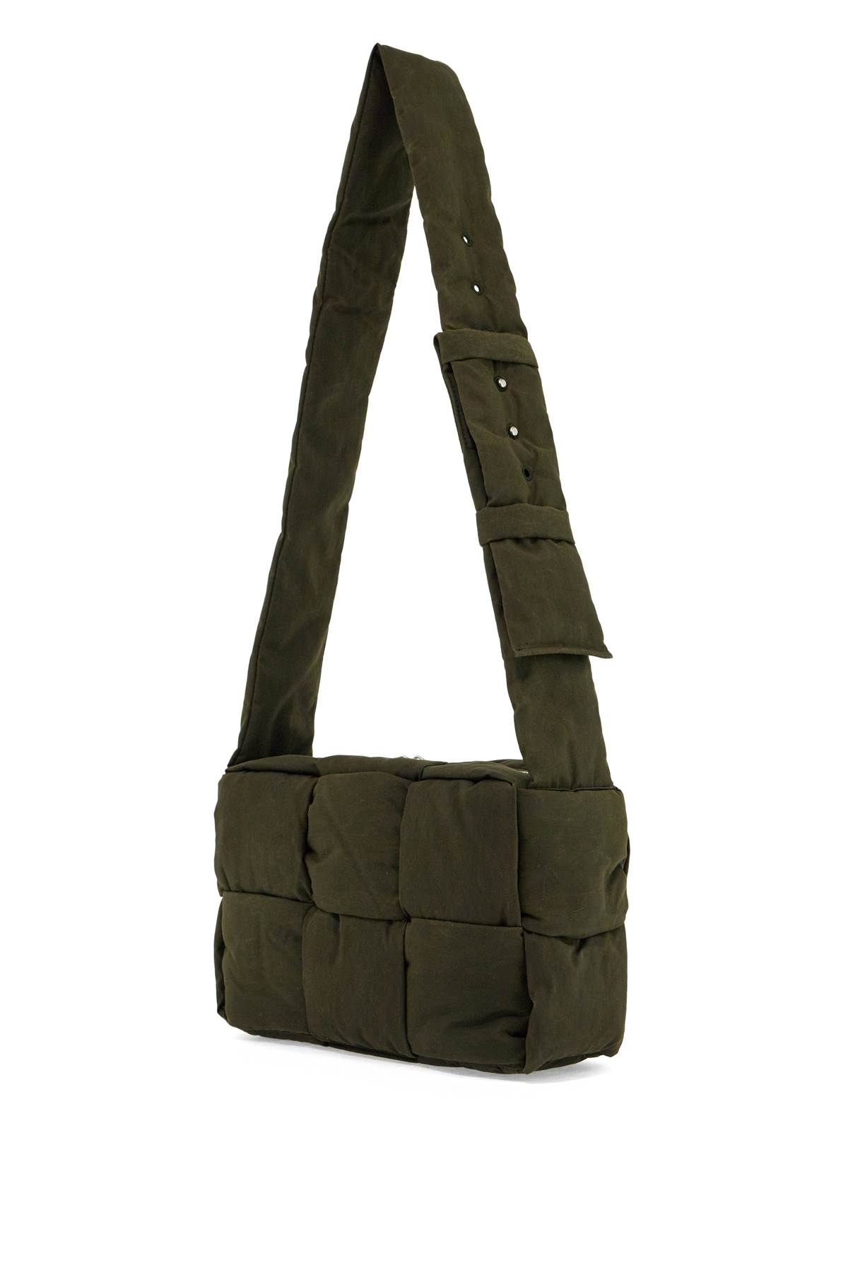 Shop Bottega Veneta Padded Arco Media Camera Bag In Green