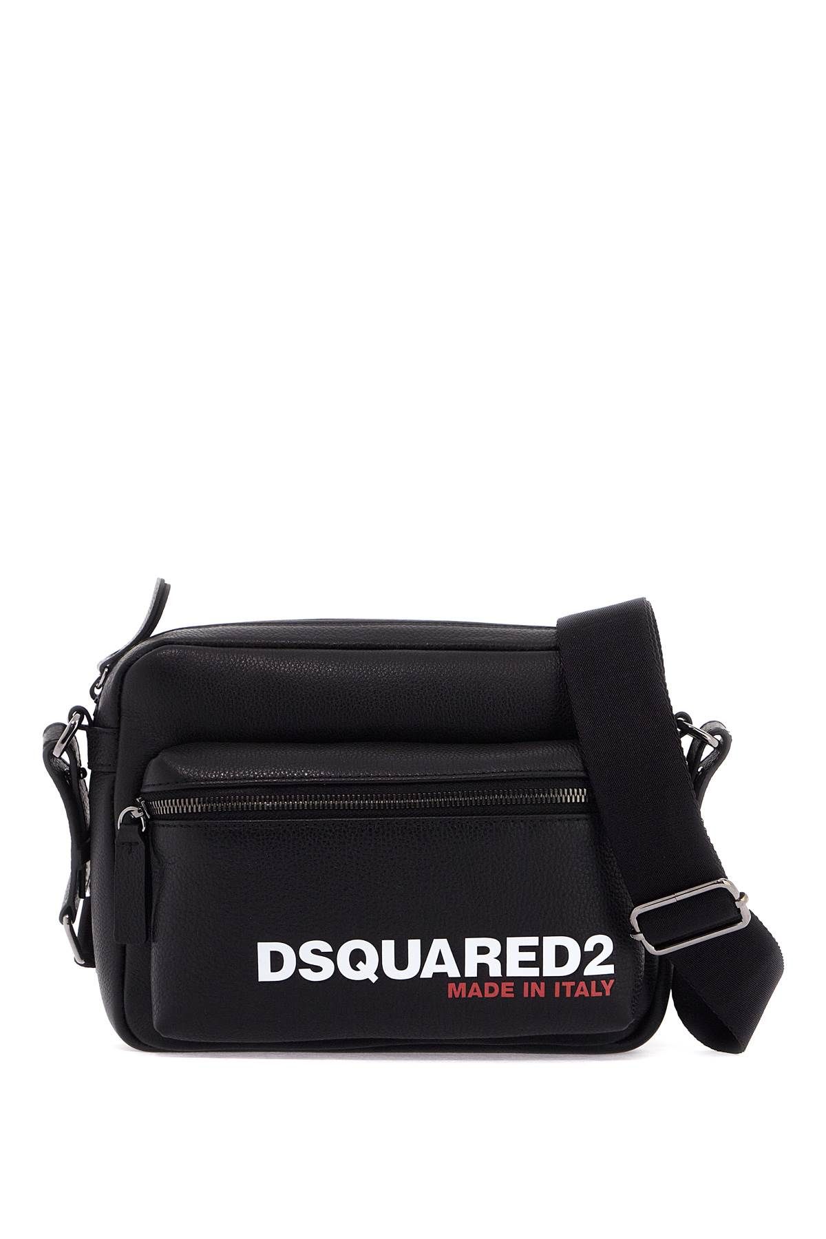 Shop Dsquared2 Bob Shoulder Bag With Adjustable Strap In Black