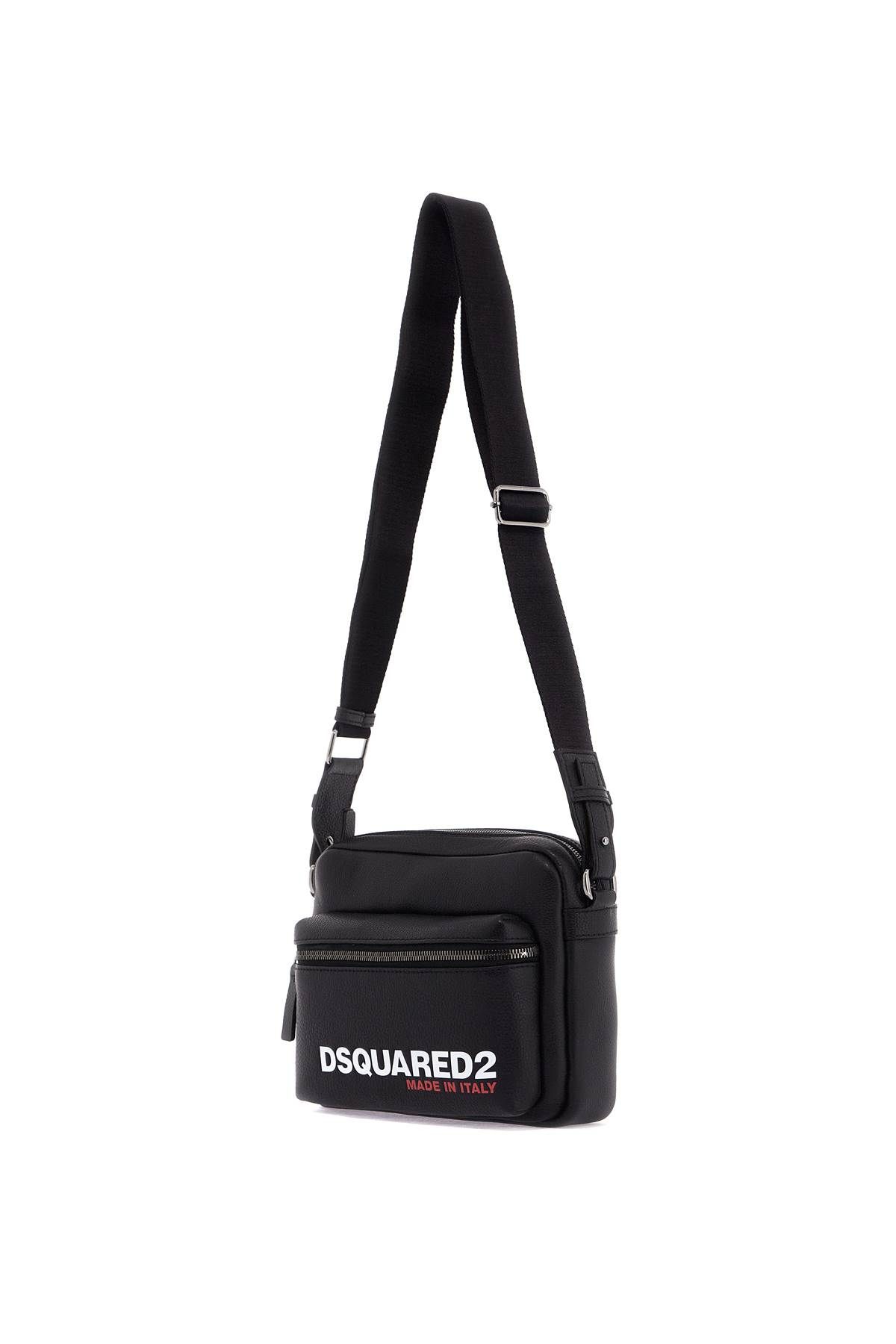 Shop Dsquared2 Bob Shoulder Bag With Adjustable Strap In Black