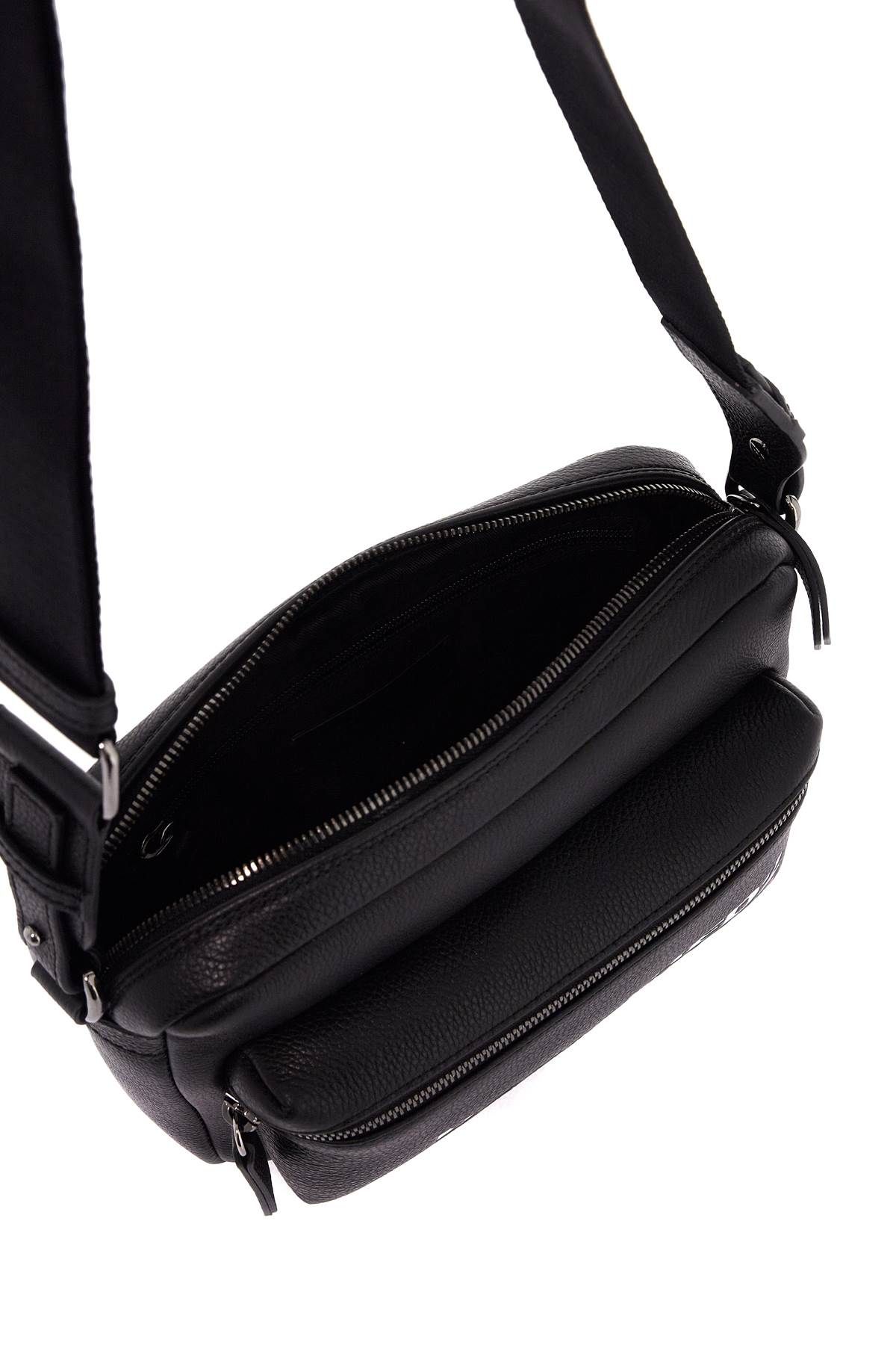 Shop Dsquared2 Bob Shoulder Bag With Adjustable Strap In Black