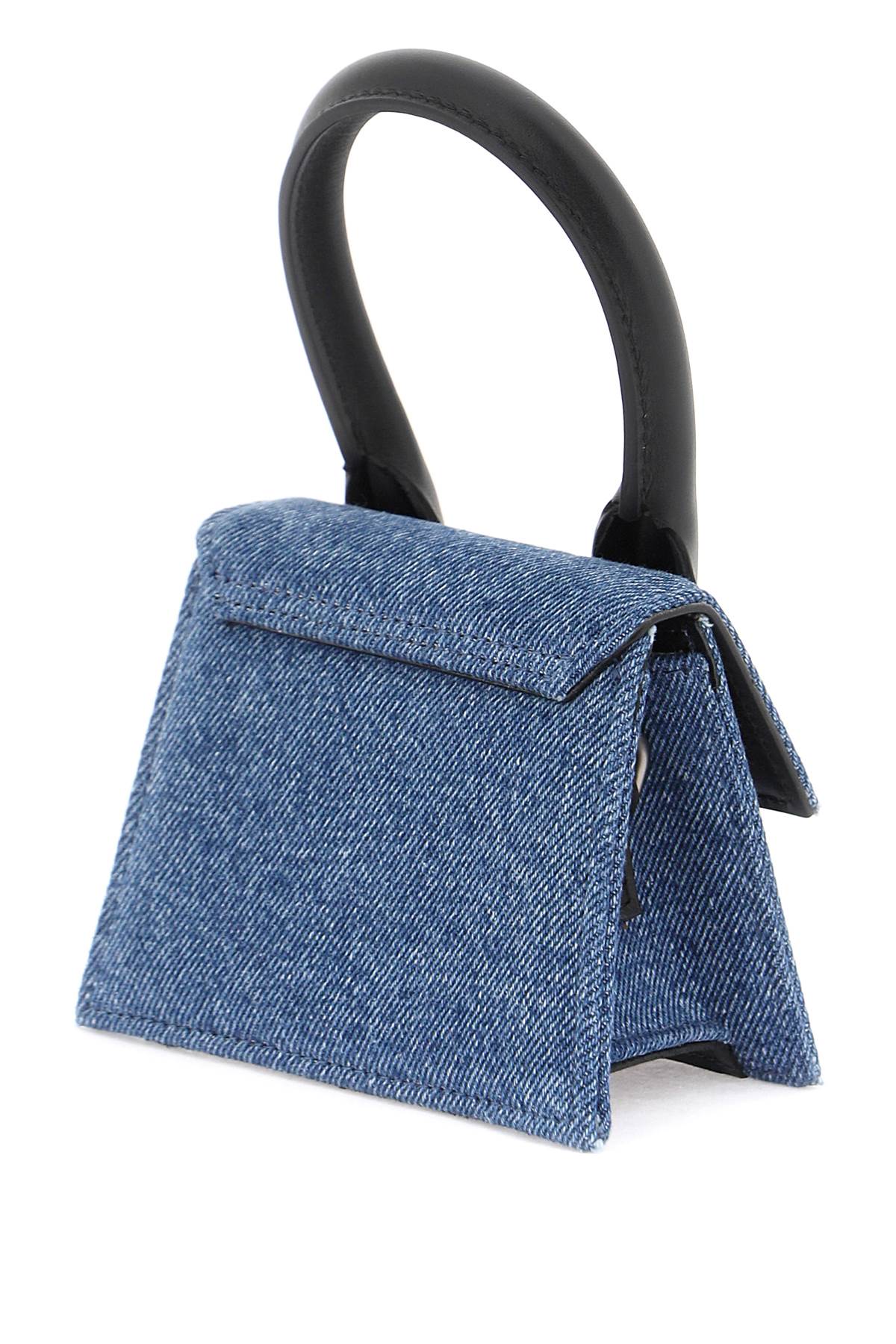 Shop Jacquemus 'le Chiquito' Mini Bag In Black,blue