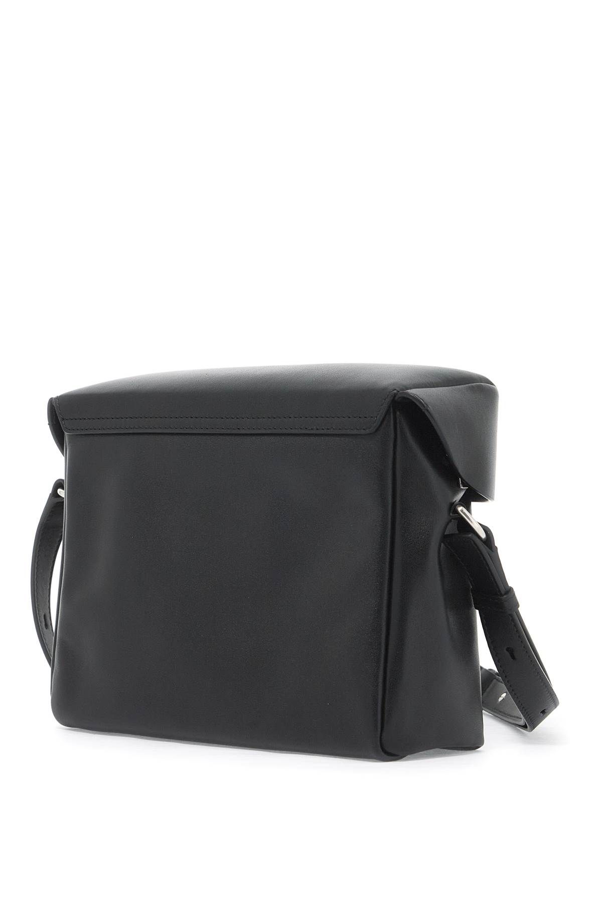 Shop Jil Sander Lid Crossbody Bag In Black