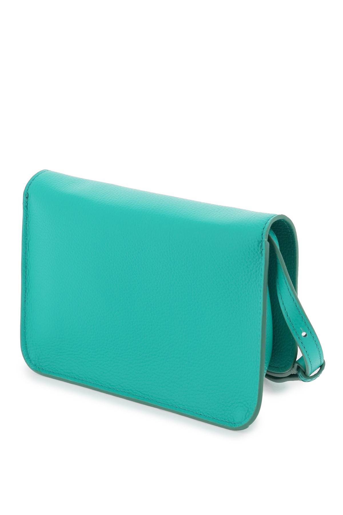 Shop Marni Flap Trunk Shoulder Bag With In Green