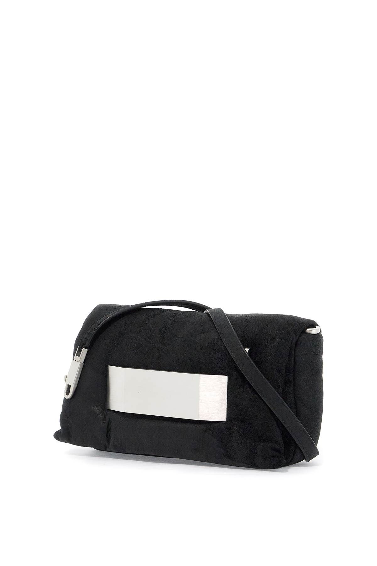 Shop Rick Owens Pillow Griffin Crossbody Bag In Black