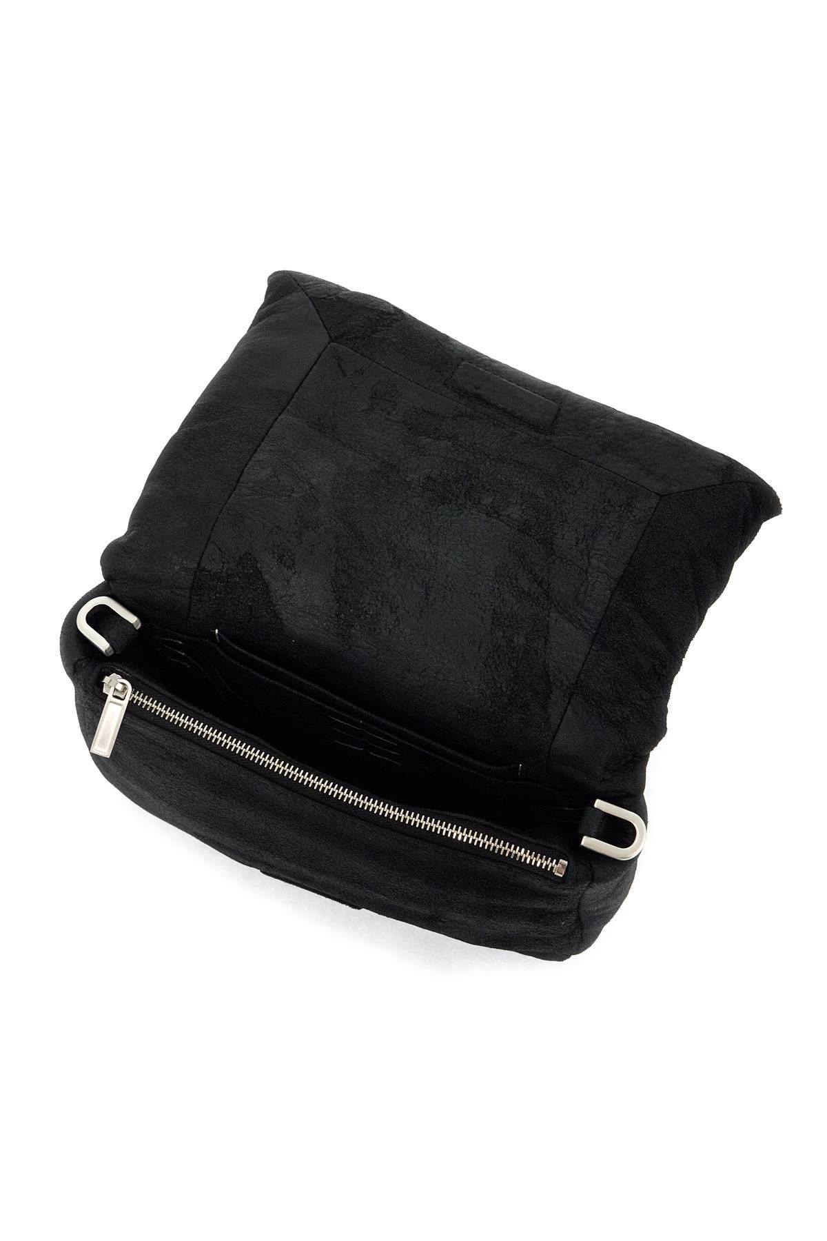 Shop Rick Owens Pillow Griffin Crossbody Bag In Black