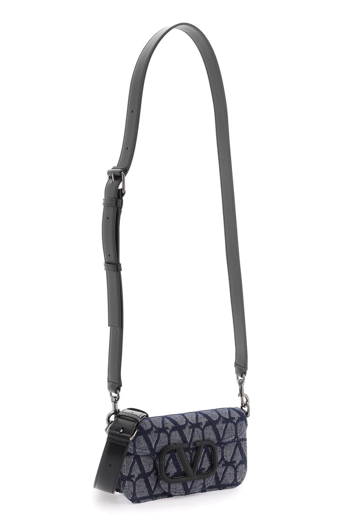 Shop Valentino Mini Locò Shoulder Bag In Blue