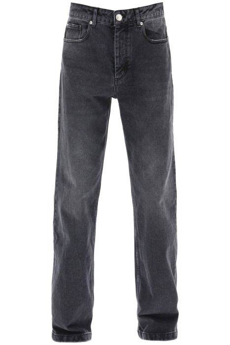 ami alexandre matiussi loose jeans with straight cut
