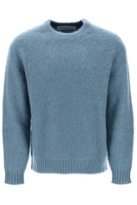 golden goose 'devis' brushed mohair and wool sweater